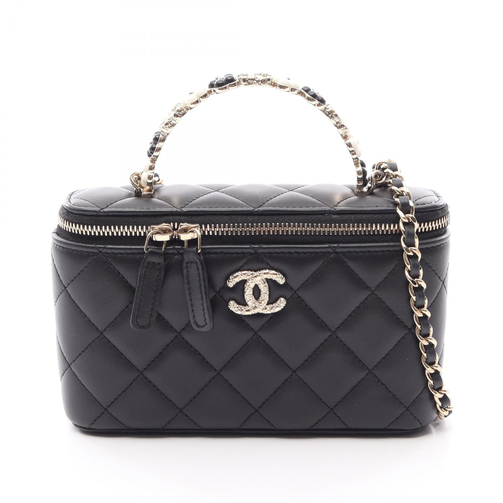 C (やや傷や汚れあり)】シャネル CHANEL マトラッセ スモール バニティ 