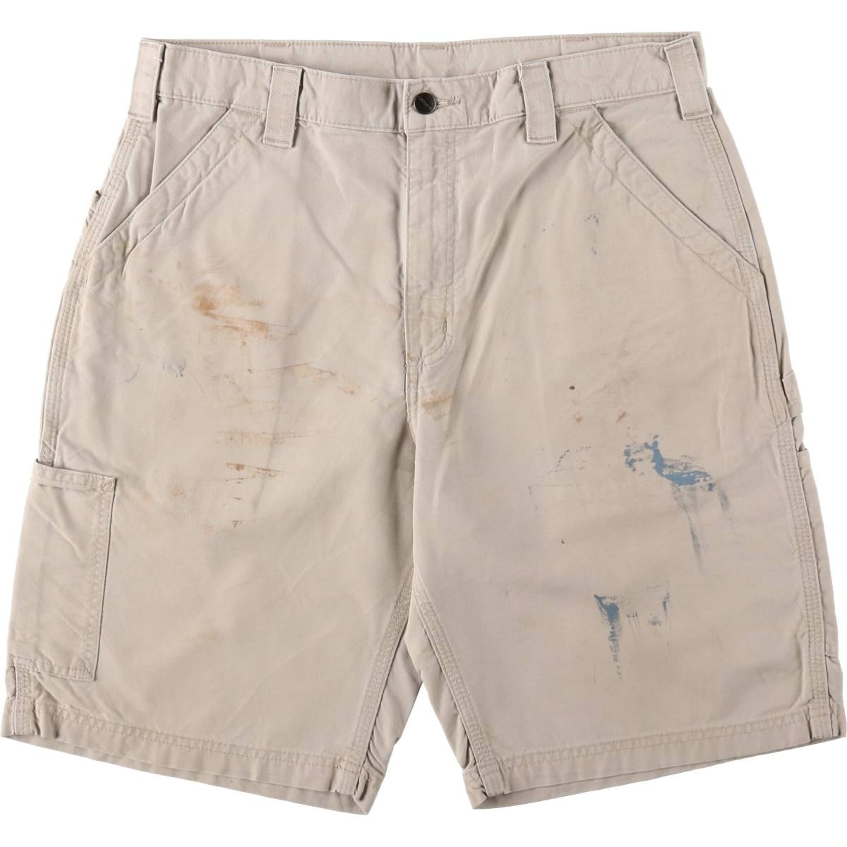 古着 カーハート Carhartt ORIGINAL FIT ダック地ペインターショーツ ハーフパンツ メンズw34相当/eaa658258