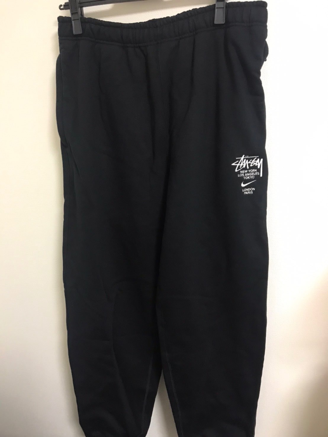 Nike x Stussy International Sweatpants (US Size) "Black" DC4227-010