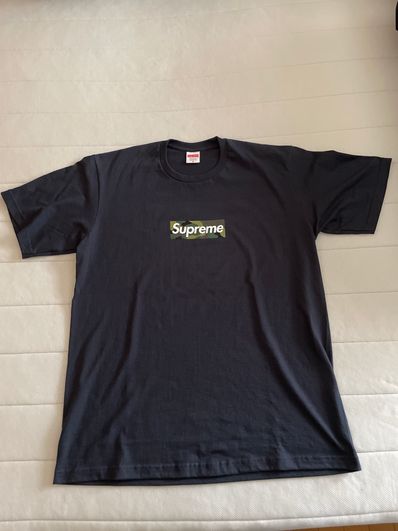Supreme Box Logo Tee "Navy" (23FW)