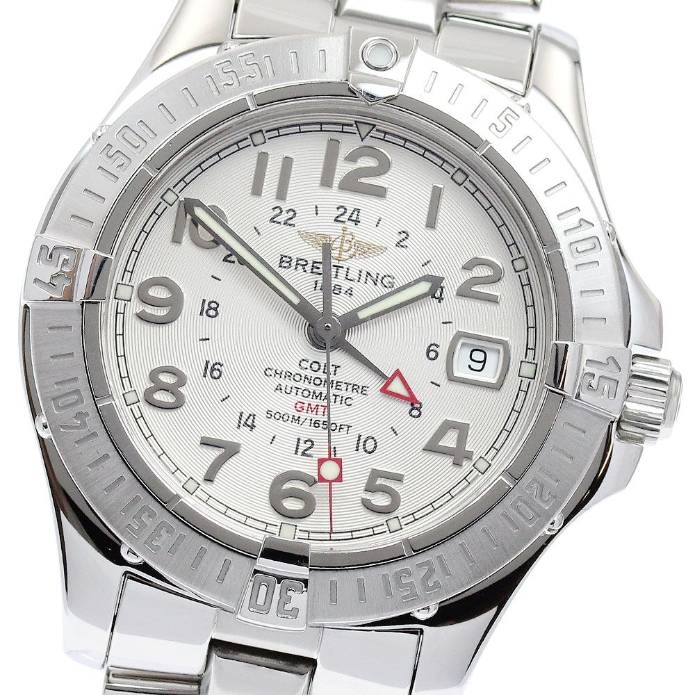 ☆美品  ブライトリング コルト GMT A32350 メンズ 【中古】
