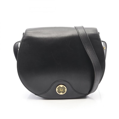 ディオール Dior ショルダーバッグ バッグ レザー レディース ブラック系 【中古】