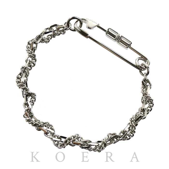 BALENCIAGA バレンシアガ 真鍮 Diy ピン ブレスレット A0012ITZ99S0926 M レディース【中古】【美品】