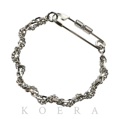 BALENCIAGA バレンシアガ 真鍮 Diy ピン ブレスレット A0012ITZ99S0926 M レディース【中古】【美品】