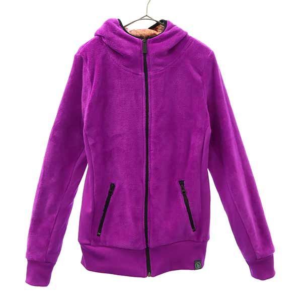 VOLCOM 長袖 リバーシブル ジップパーカー