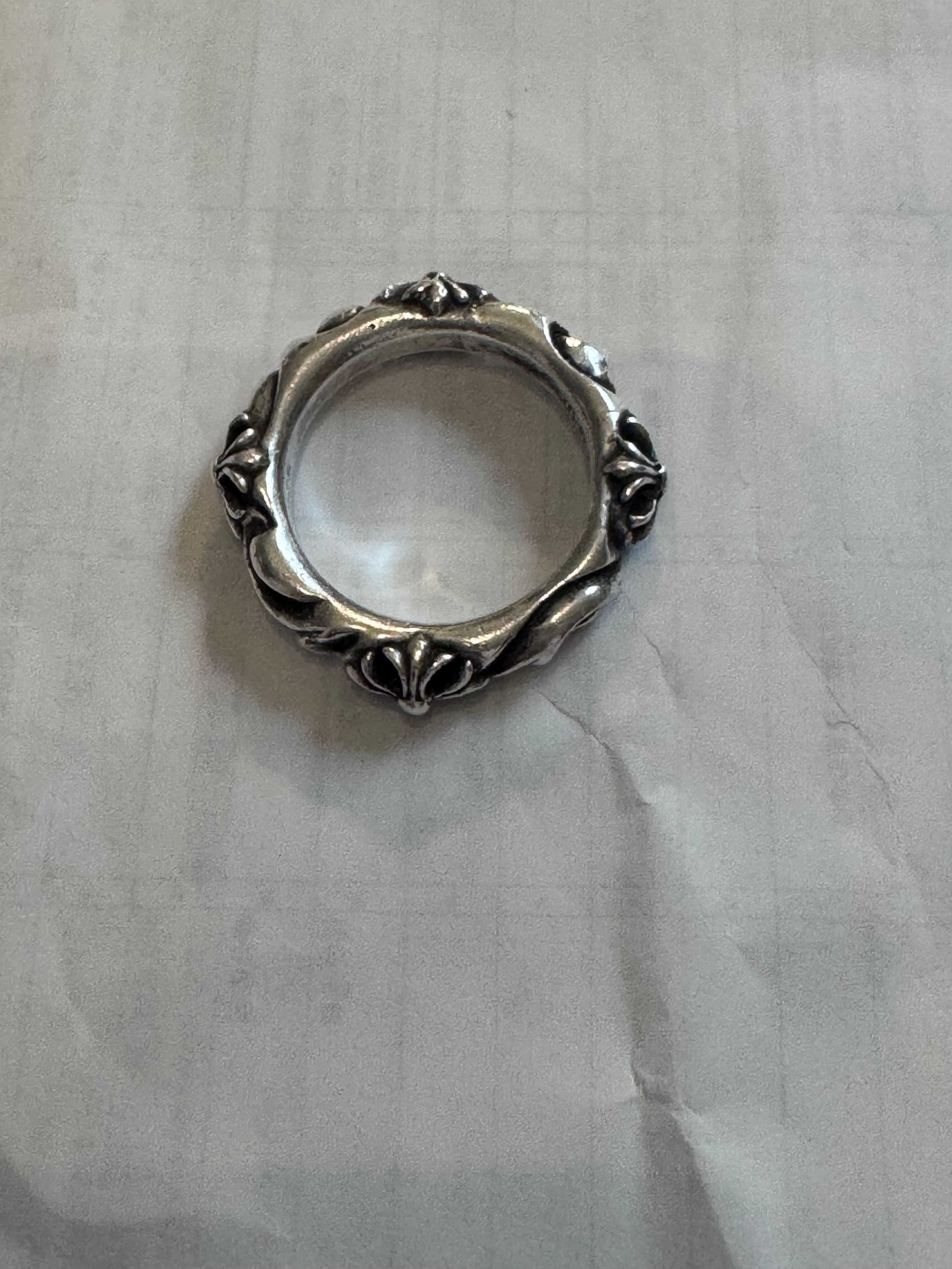 Chrome Hearts SBT Band Ring "Silver"