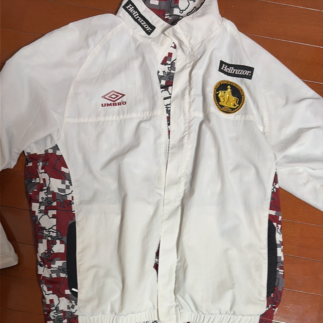 UMBRO x HELLRAZOR New World Digital Camo Reversible Jacket "White"