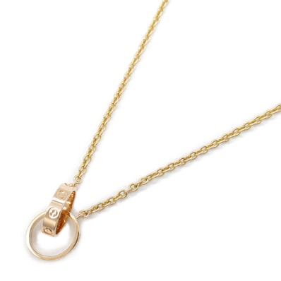 カルティエ CARTIER ベビーラブ ネックレス ネックレス ジュエリー K18PG(ピンクゴールド) メンズ レディース ゴールド系 B7212300 【中古】