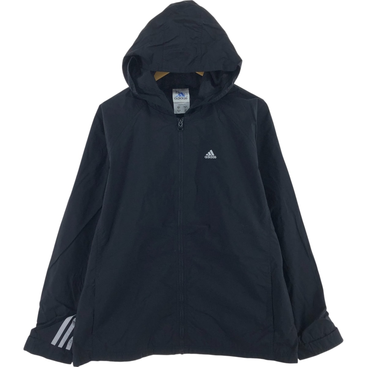 古着 00年代 アディダス adidas ナイロンパーカー メンズXL相当/eaa515519