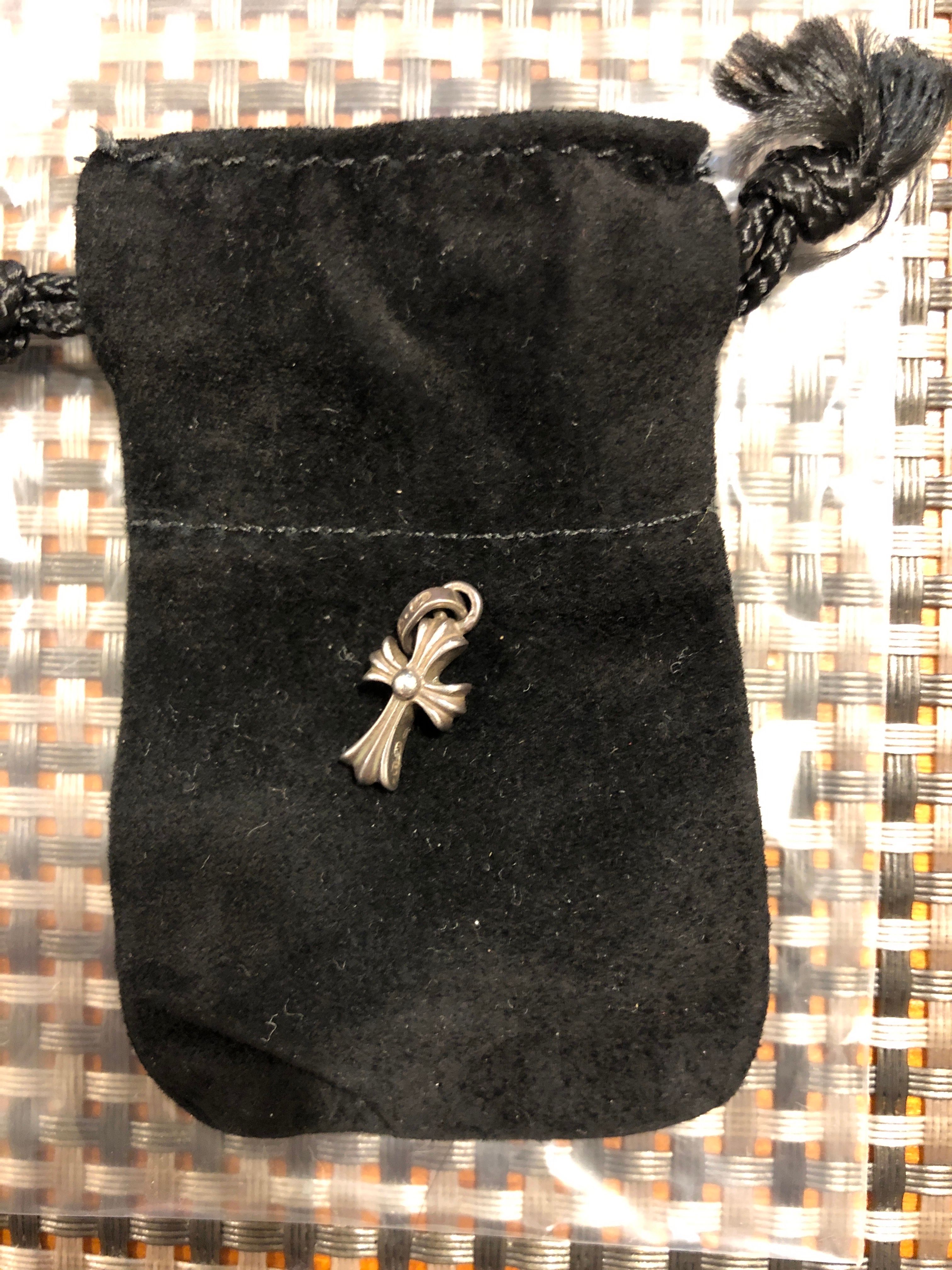 Chrome Hearts CH Cross Baby Fat Charm "Silver"