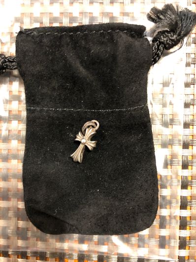 Chrome Hearts CH Cross Baby Fat Charm "Silver"