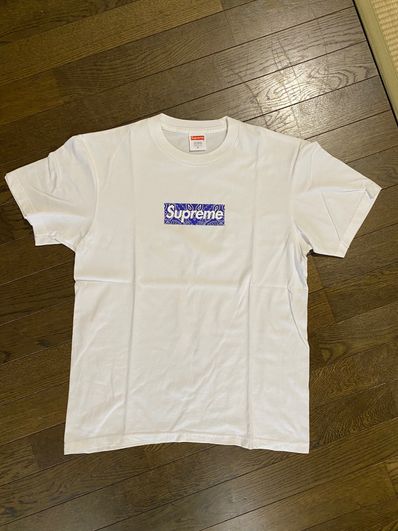 Supreme Bandana Box Logo Tee "White"