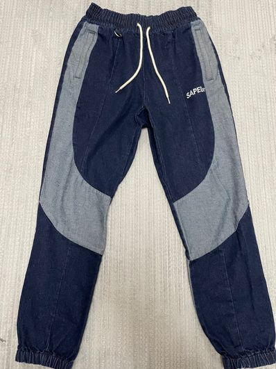 SAPEur DENIM TRACK PANTS "Indigo"