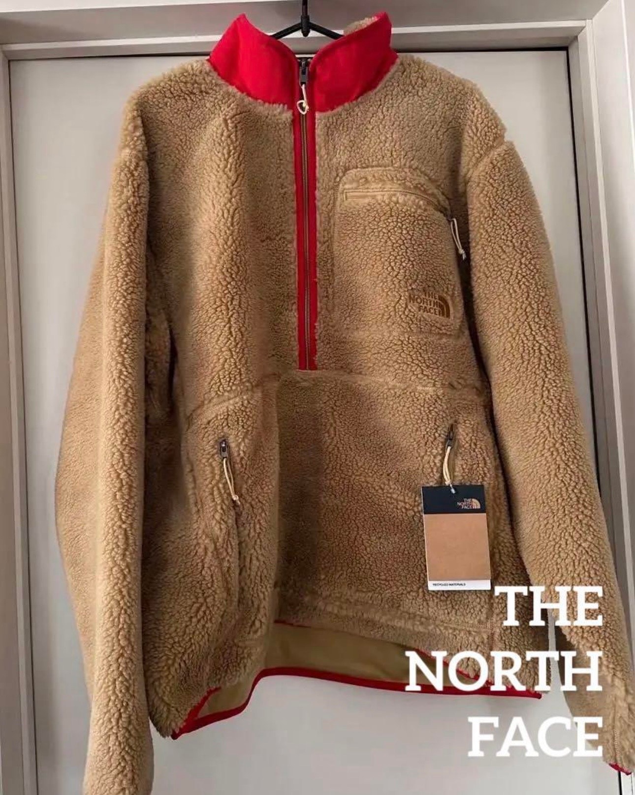 THE NORTH FACE PULLOVER L ノースフェイス ボアフリースジャケット モコモコ ボア