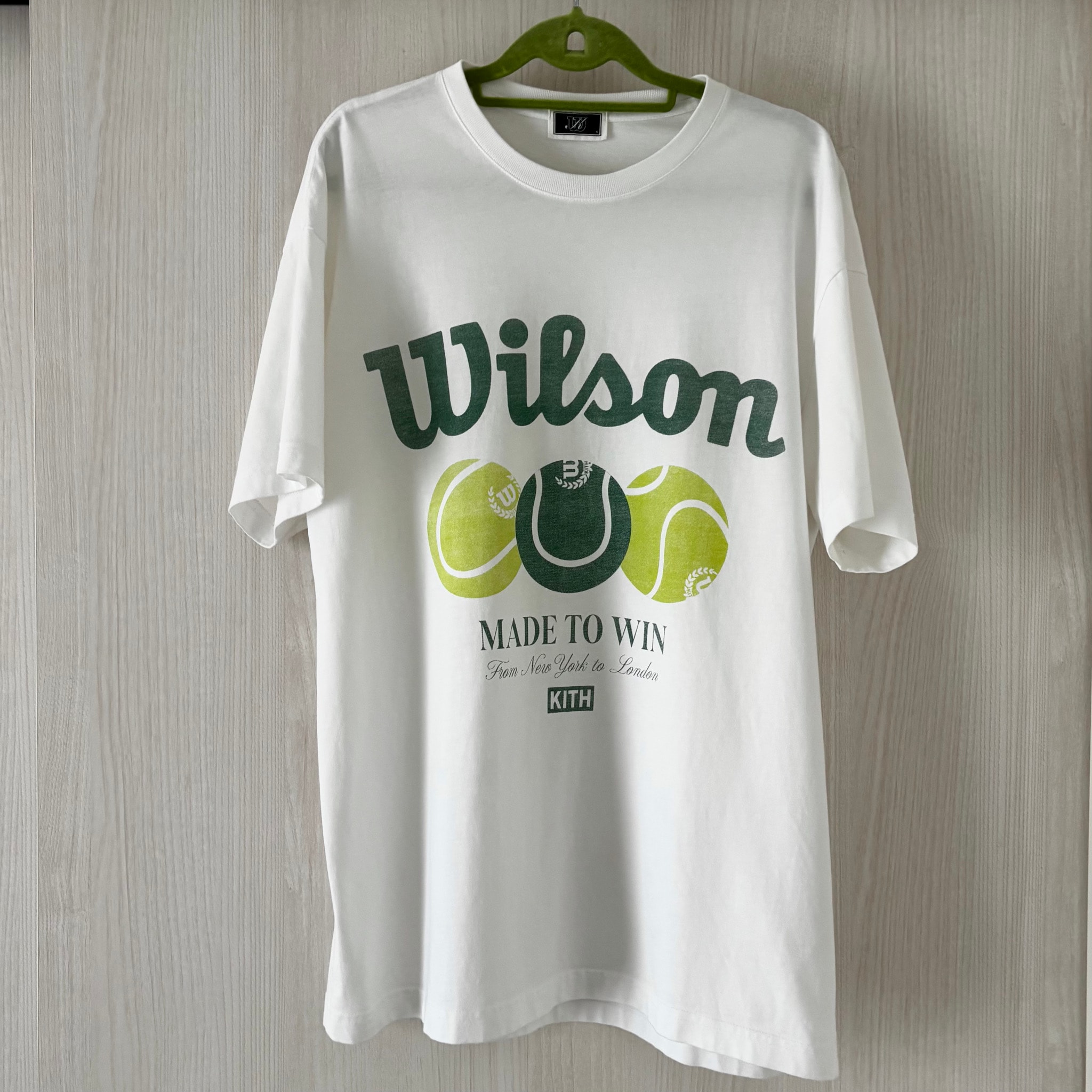 Kith x Wilson Made To Win Vintage Tee "White"