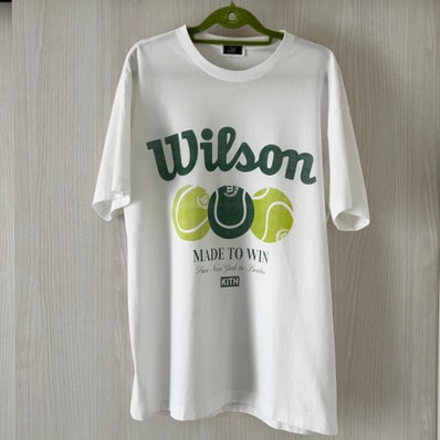 Kith x Wilson Made To Win Vintage Tee "White"