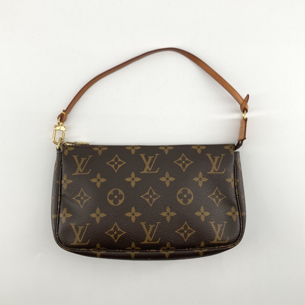 LOUIS VUITTON(ルイ・ヴィトン) ポシェット アクセソワール モノグラムキャンバス / レザー M51980 ハンドバッグ ブラウン