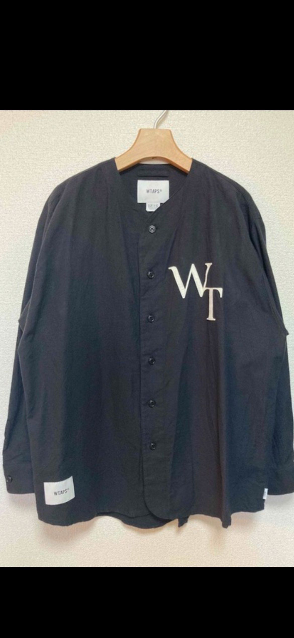 Wtaps League 02 / LS / Cotton. Twill. League "Black"