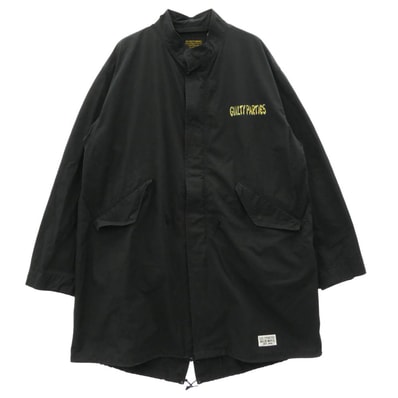 WACKO MARIA ワコマリア コート MODS COAT フィッシュテール モッズコート ブラック系 M【中古】