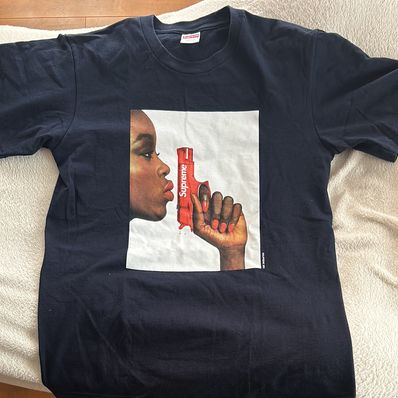 Supreme Water Pistol Tee "Navy"
