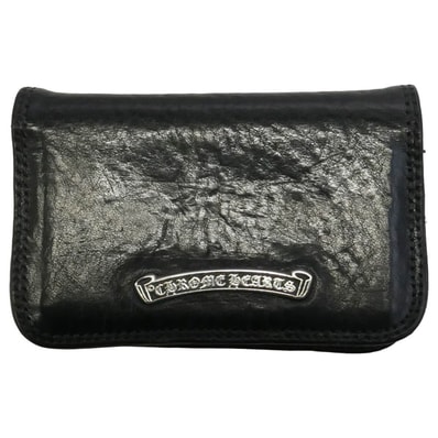 Chrome Hearts Card Case Grommet "Black"