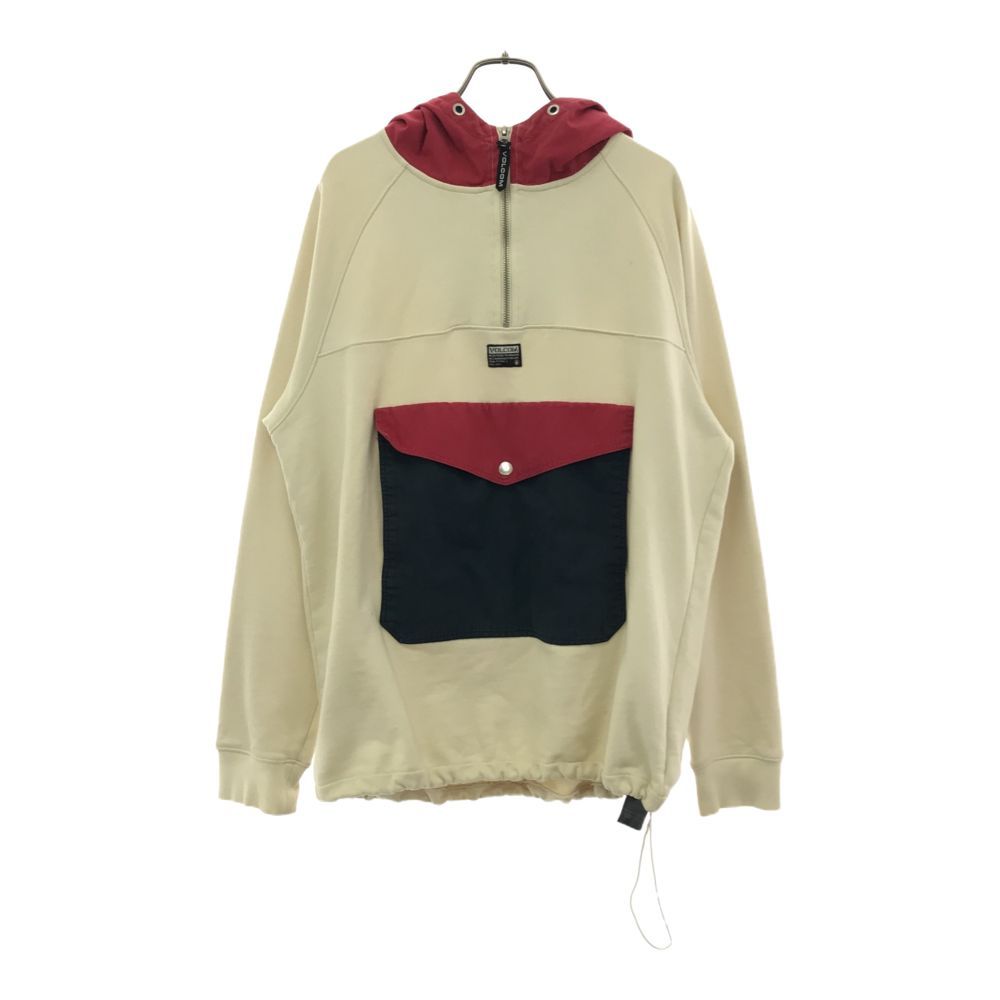 VOLCOM 長袖 ハーフジップ スウェットパーカー