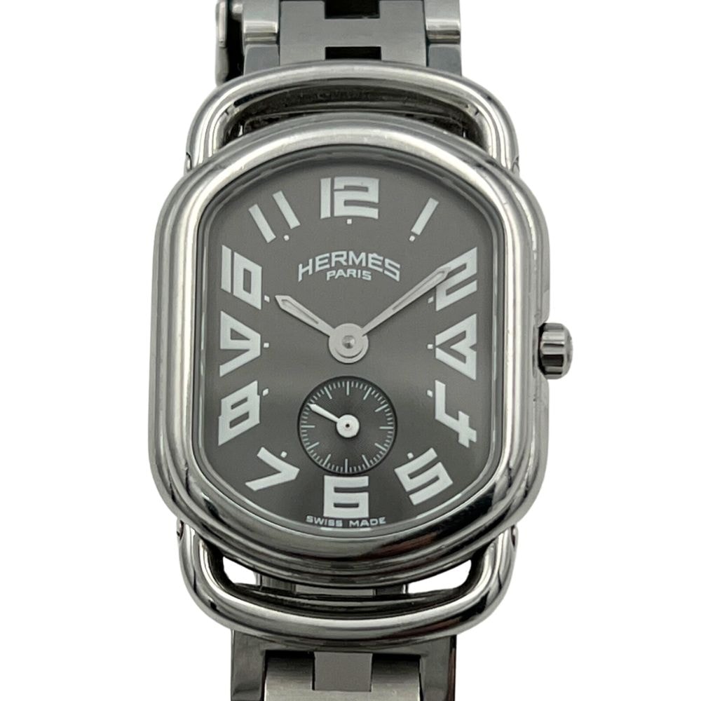 HERMES エルメス RA2.210 ラリー クオーツ レディース 腕時計 C1423
