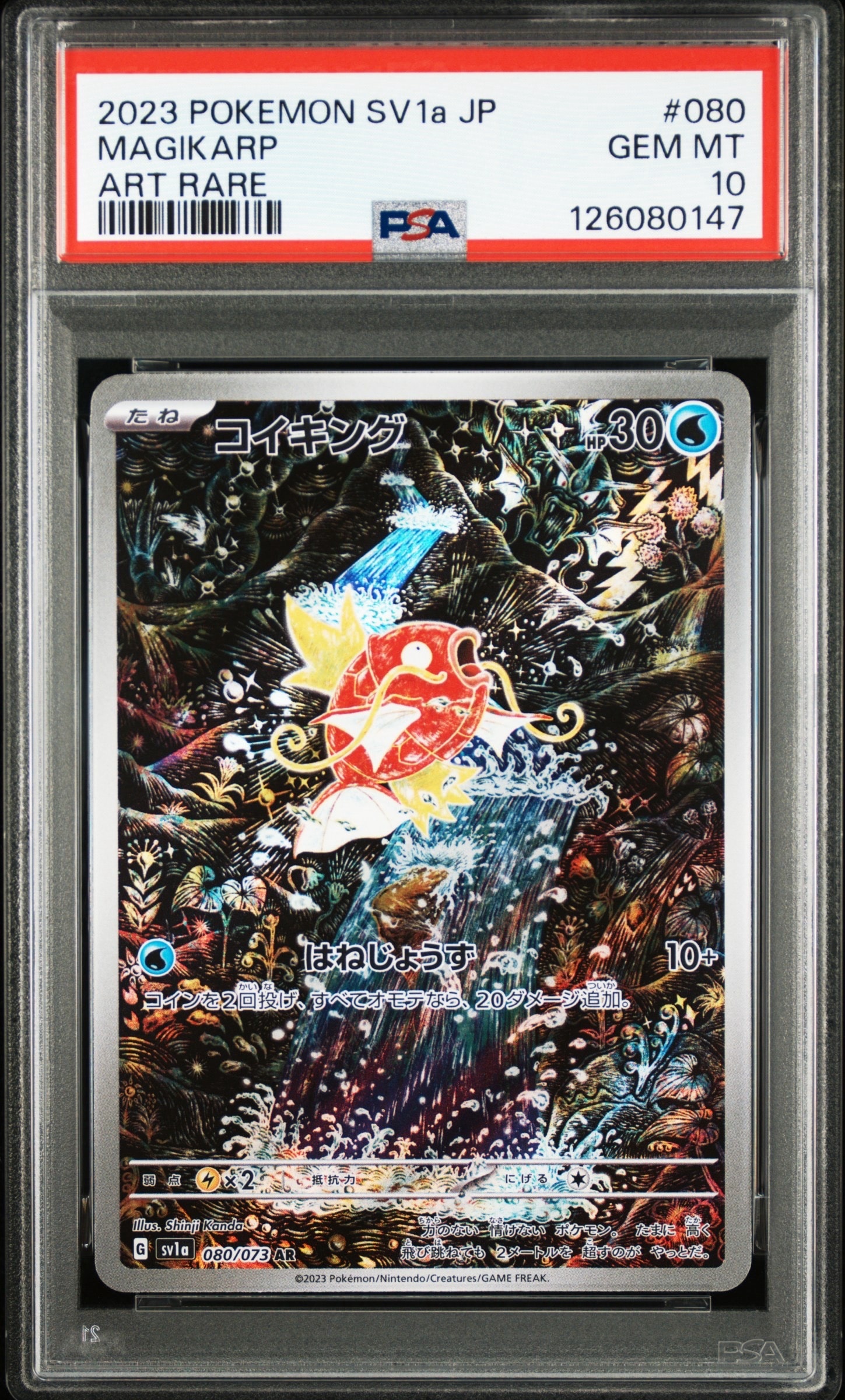 コイキング AR[SV1a 080/073](スカーレット&バイオレット 拡張パック「トリプレットビート」)