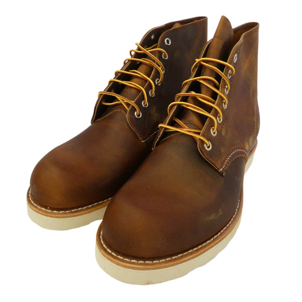 RED WING レッドウィング 9111 6-inch Classic Round 6インチ クラシックラウンド ワークブーツ ラフ&タフ ブラウン系 US11D【美品】【中古】