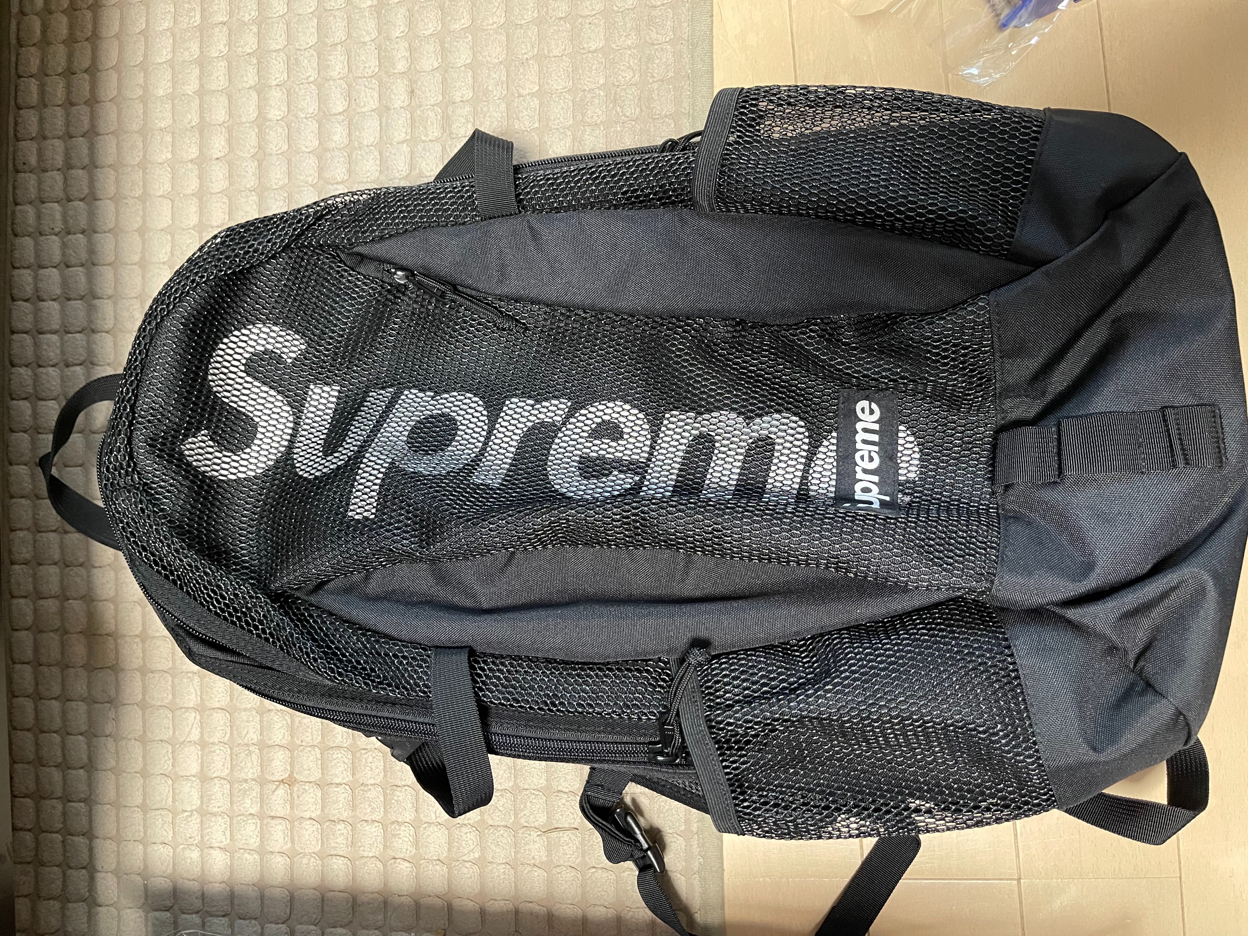Supreme 20SS Backpack "Black"