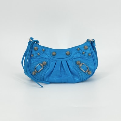 BALENCIAGA(バレンシアガ) ル・カゴールミニ 695814 ショルダーバッグ ブライトブルー