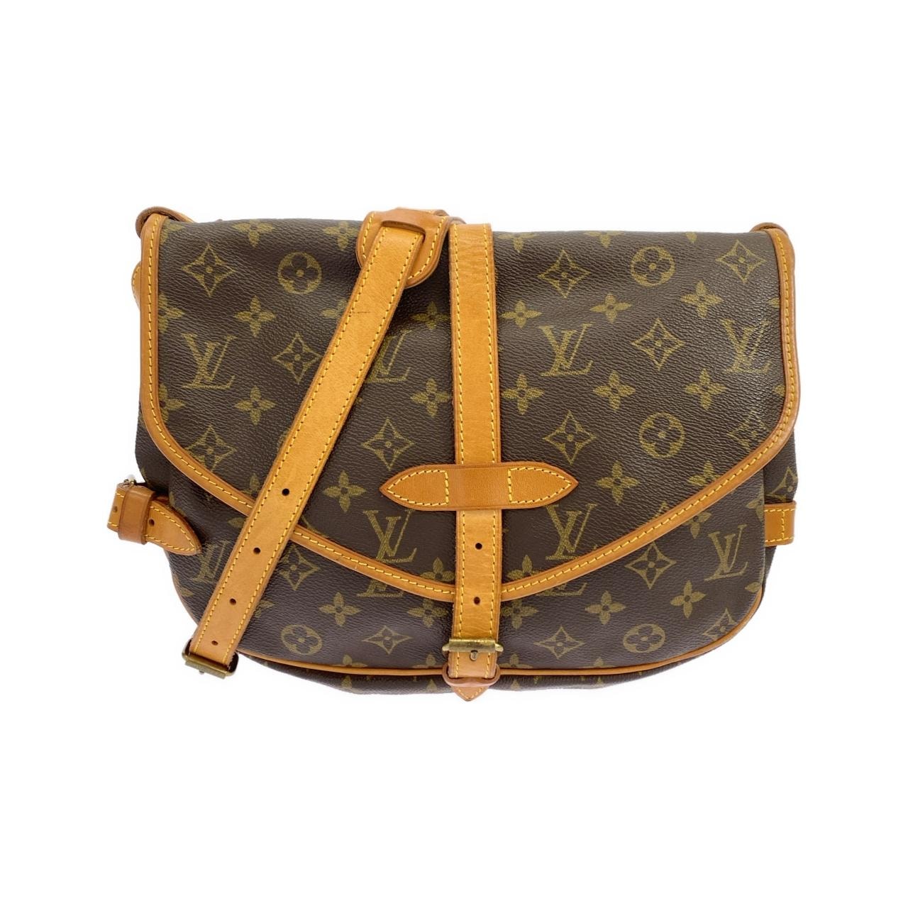 ルイヴィトン モノグラム ソミュール 30cm M42256 ショルダーバッグ