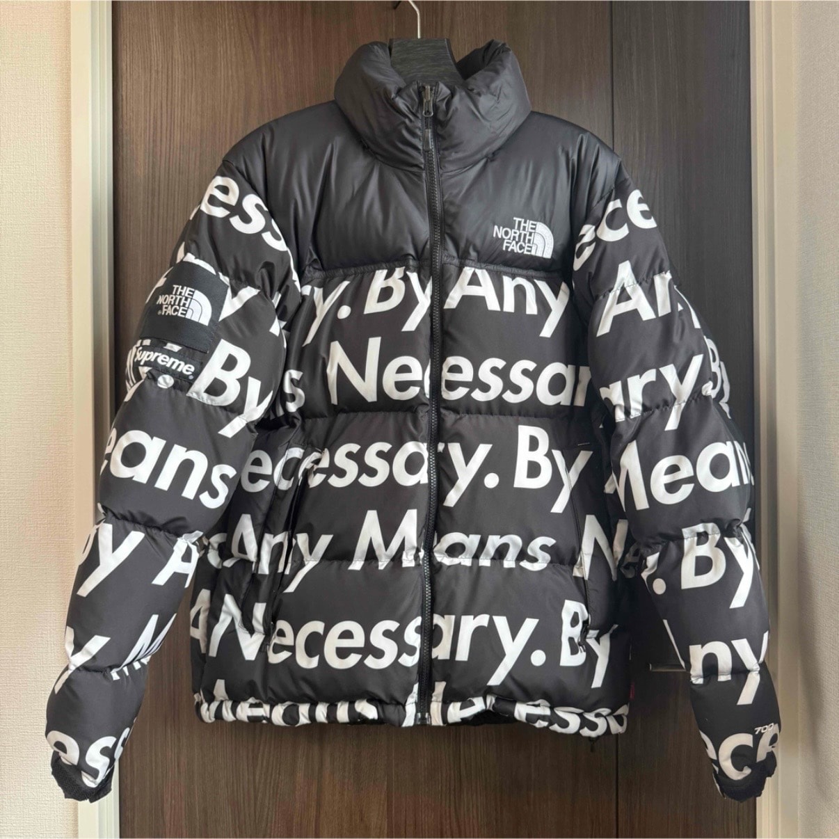 Supreme x The North Face By Any Means Nuptse Jacket "Black"