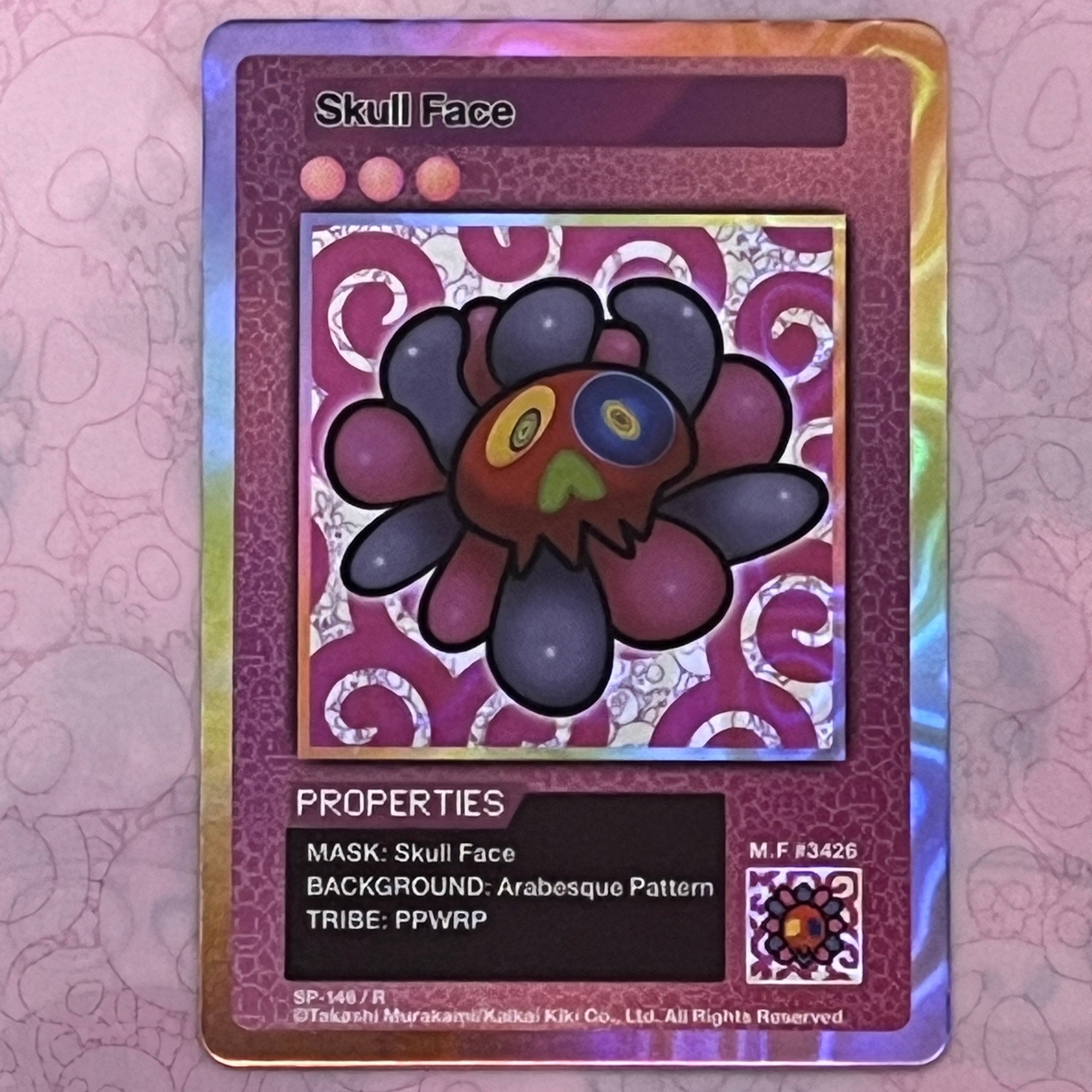 ドクロ顔 R [SP-146]【英語版】(ムラカミフラワーズ「108フラワーズ リバイズド」)