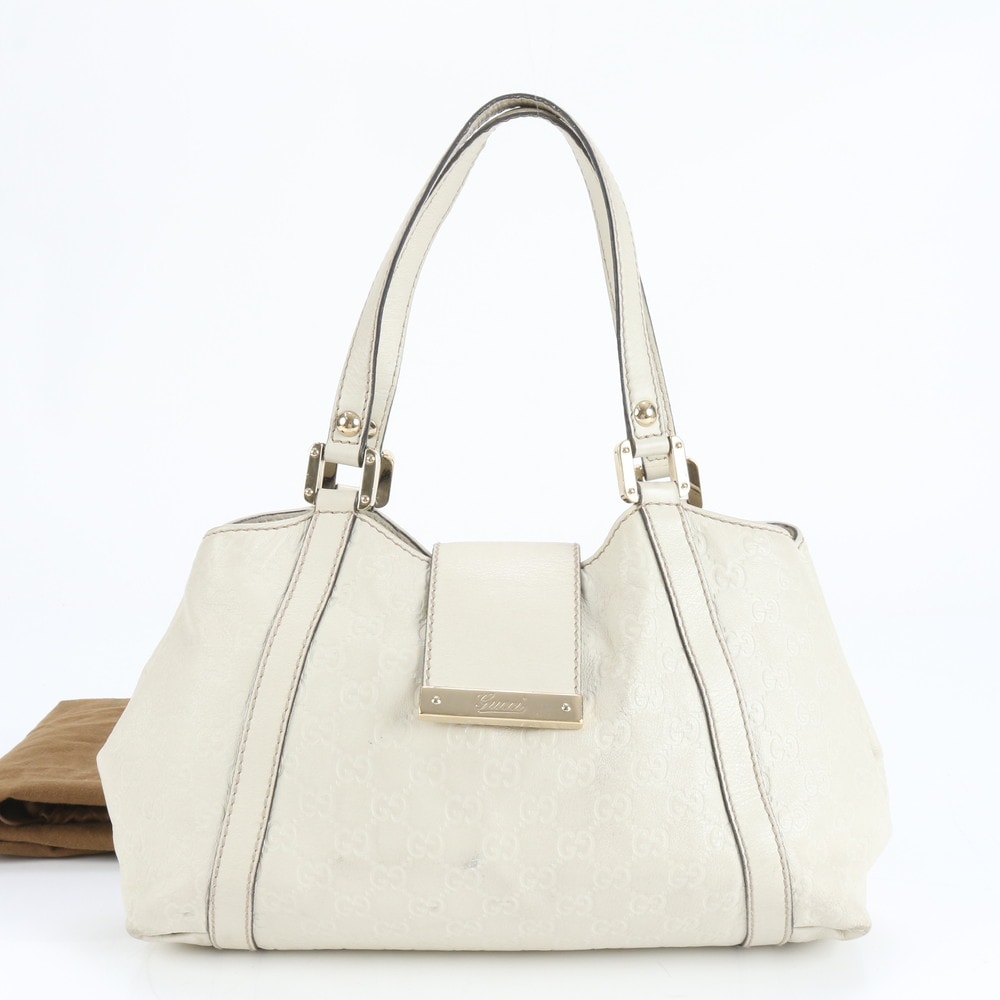 ■美品 グッチ グッチシマ 211937 ショルダーバッグ レザー