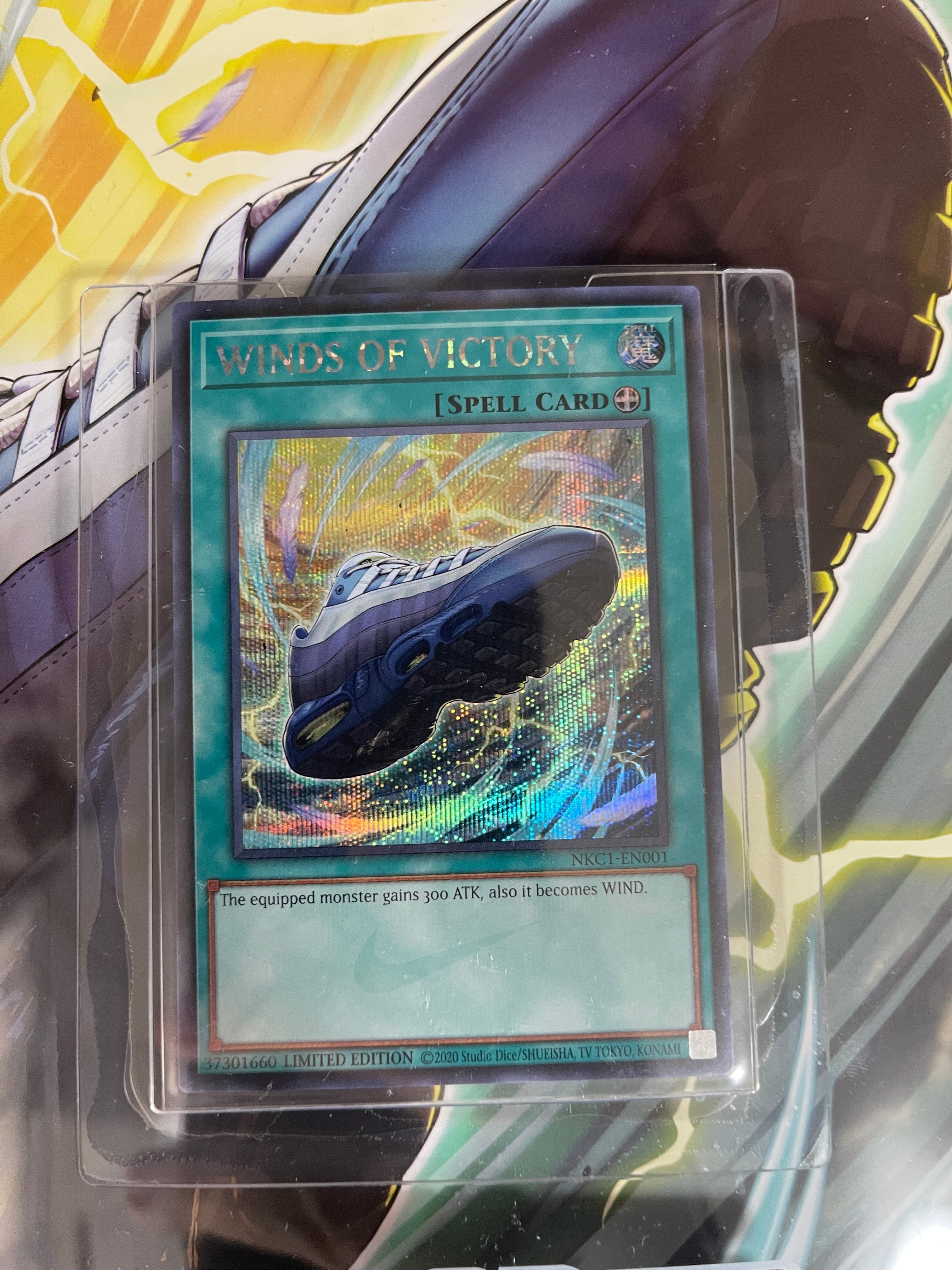 WINDS OF VICTORY SE [NKC1-EN001](遊戯王 x ナイキ エアーマックス 95 QS エアーマッスル 付属カード)