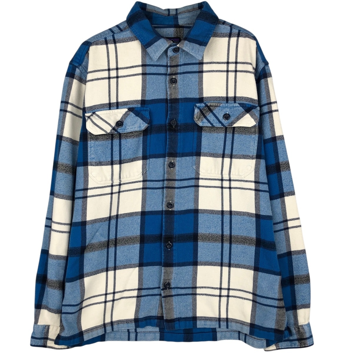 古着 パタゴニア Patagonia ORGANIC COTTON オーガニックコットン 53947FA16 長袖 フランネルチェックシャツ ボックスシャツ メンズM相当/eaa477958