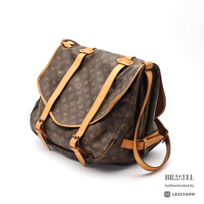 LOUIS VUITTON ルイ・ヴィトン ソミュール43 モノグラム M42252 FH8911 ショルダーバッグ Monogram Canvas ユニセックス