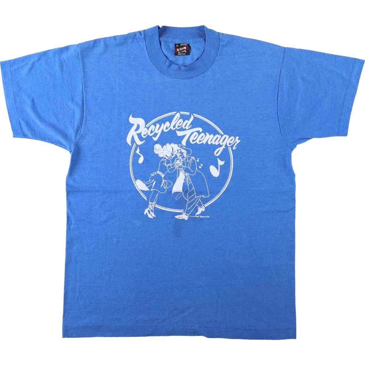古着 90年代 フルーツオブザルーム FRUIT OF THE LOOM BEST プリントTシャツ USA製 メンズL相当 ヴィンテージ/eaa642639