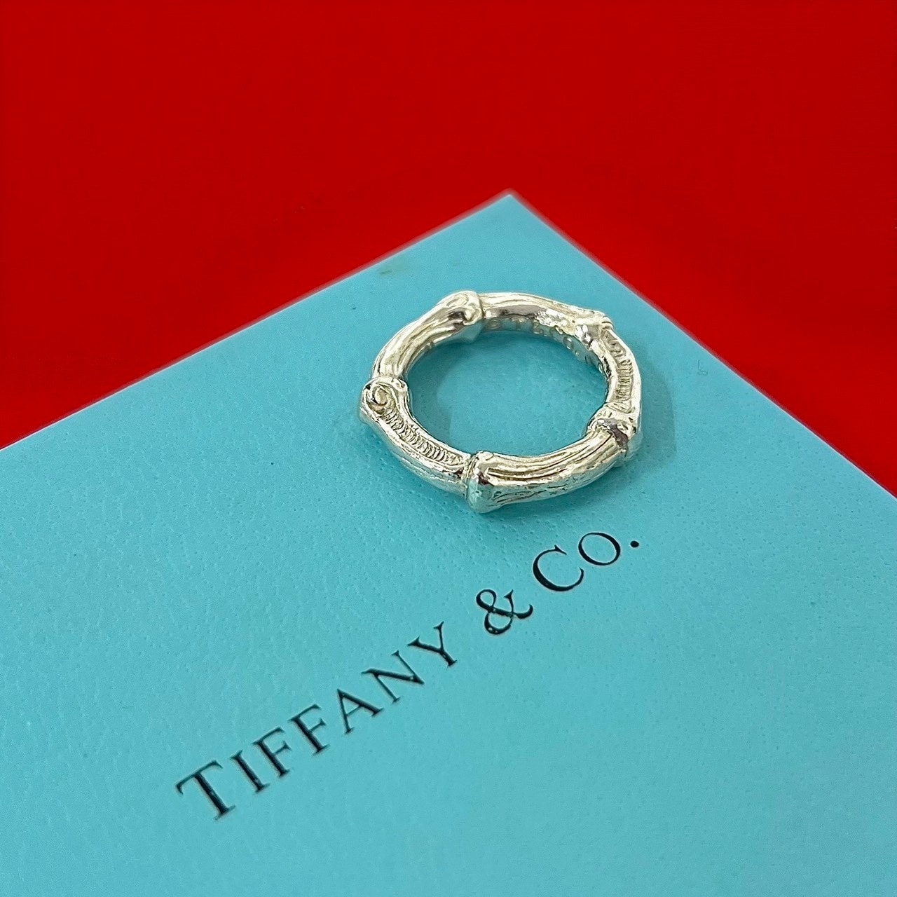TIFFANY&Co. ティファニー バンブー シルバー925 リング・指輪 7号 シルバー
 43981