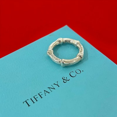 TIFFANY&Co. ティファニー バンブー シルバー925 リング・指輪 7号 シルバー
43981