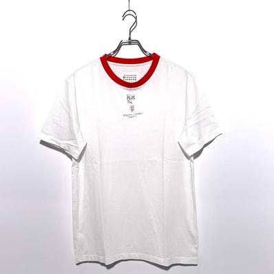 Maison Margiela Stamp T-Shirt "White/Red"
