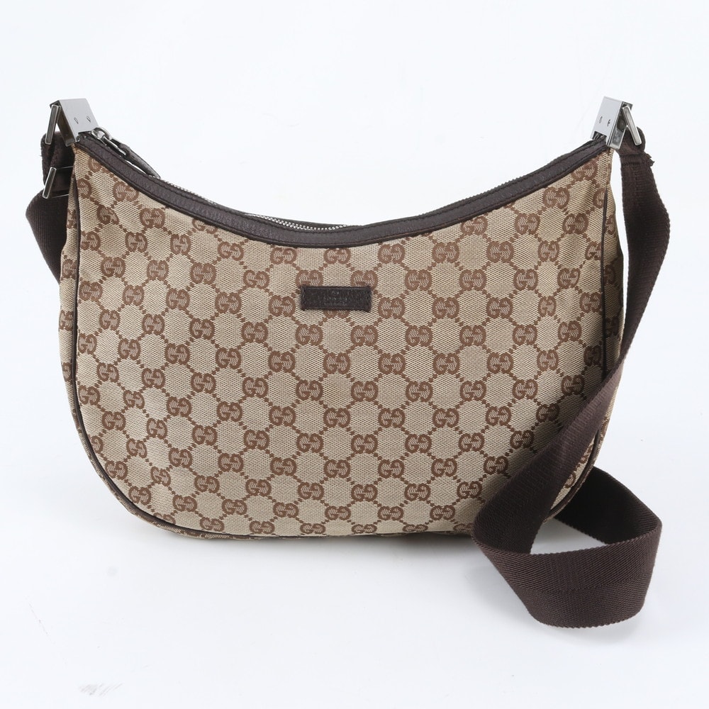 ■美品 グッチ GGキャンバス 122790 ショルダーバッグ
