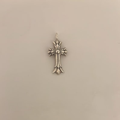 Chrome Hearts DBL CH CRS "Silver"