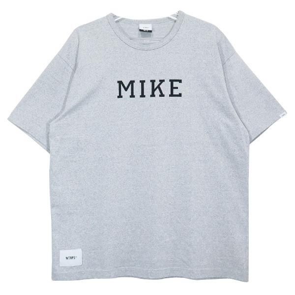 WTAPS ダブルタップス 19SS ACADEMY SS Tシャツ グレー
