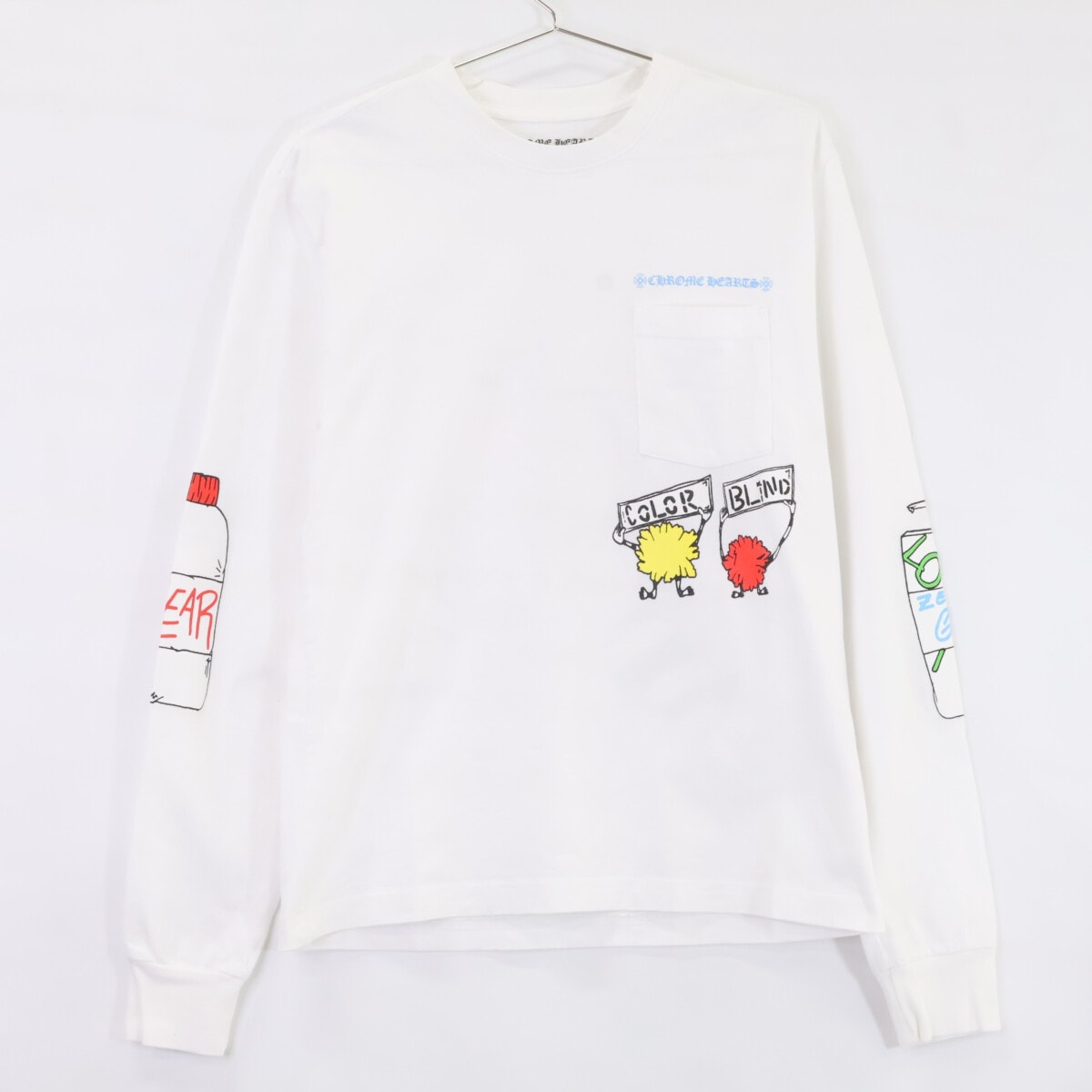 Chrome Hearts Matty Boy Retro Cycle L/S T-Shirt "White"