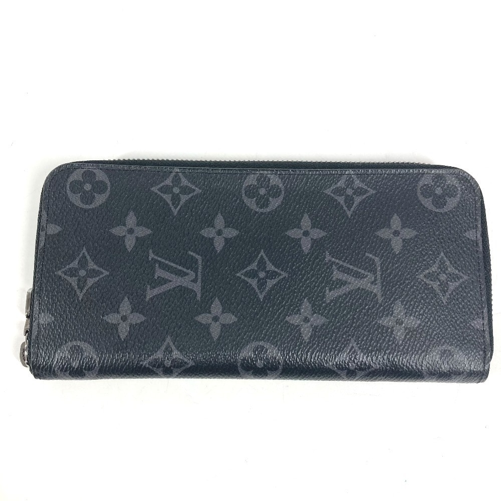 ルイヴィトン LOUIS VUITTON ジッピーウォレット・ヴェルティカル  M62295 モノグラムエクリプス ロングウォレット ラウンドファスナー 長財布 モノグラムエクリプスキャンバス ブラック