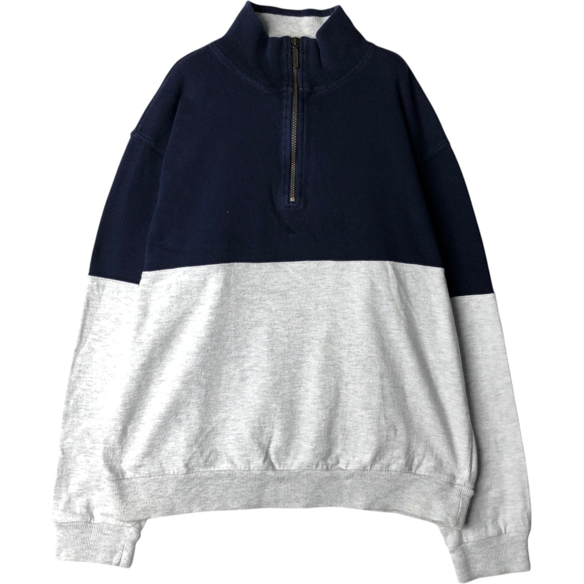 古着 70~80年代 エルエルビーン L.L.Bean ハーフジップスウェットシャツ トレーナー USA製 メンズL相当 ヴィンテージ/eaa629888