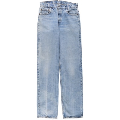 古着 ~90年代 リーバイス Levi's 701-0115 ストレートデニムパンツ USA製 レディースL(w29)相当 ヴィンテージ/evb032485