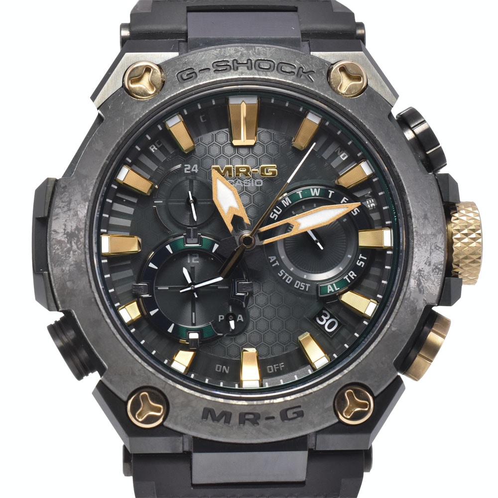 カシオ CASIO MRG-B2000RG-3AJR G-SHOCK ソーラー電波 メンズ 美品 箱・保証書付き A#146728